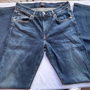 Citizens Of Humanity Dark Blue Straight Jeans